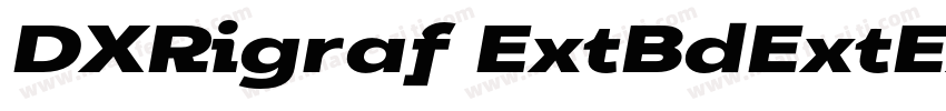 DXRigraf ExtBdExtExp字体转换